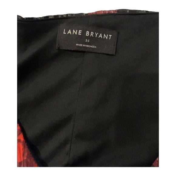 Lane Bryant Floral Blouse Size 16 - Picture 4 of 10